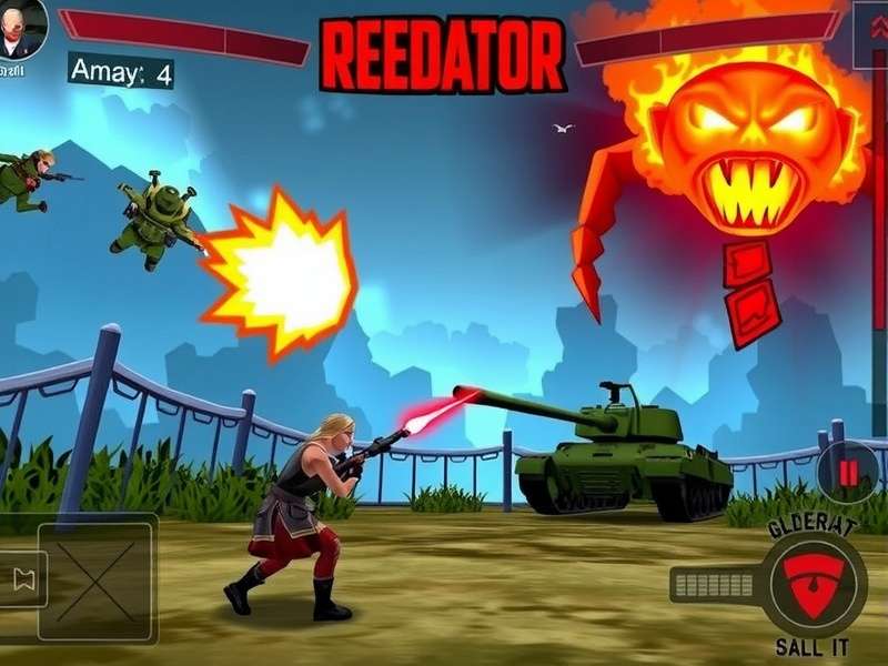 Predator Assault Blitz Gameplay Screenshot